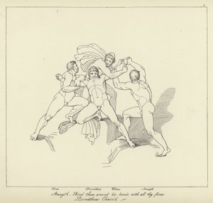 Prometheus Chained by John Flaxman